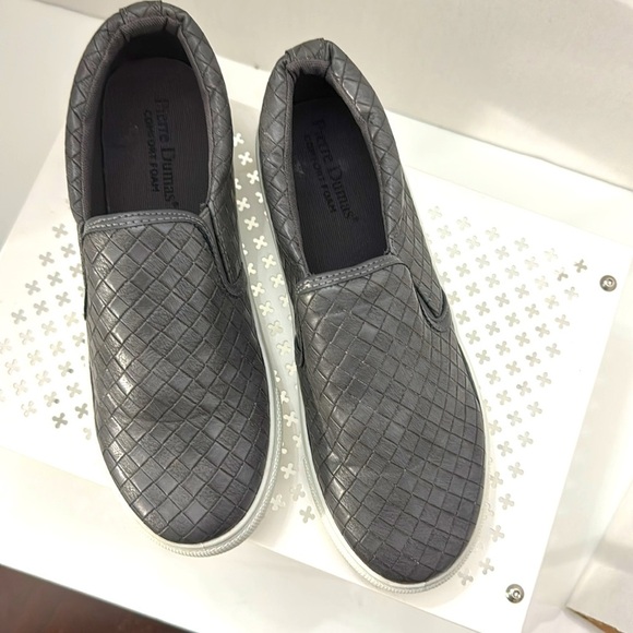 Pierre Dumas Comfort Foam Gray Slip-On Women Shoes Size 8 - Picture 3 of 6